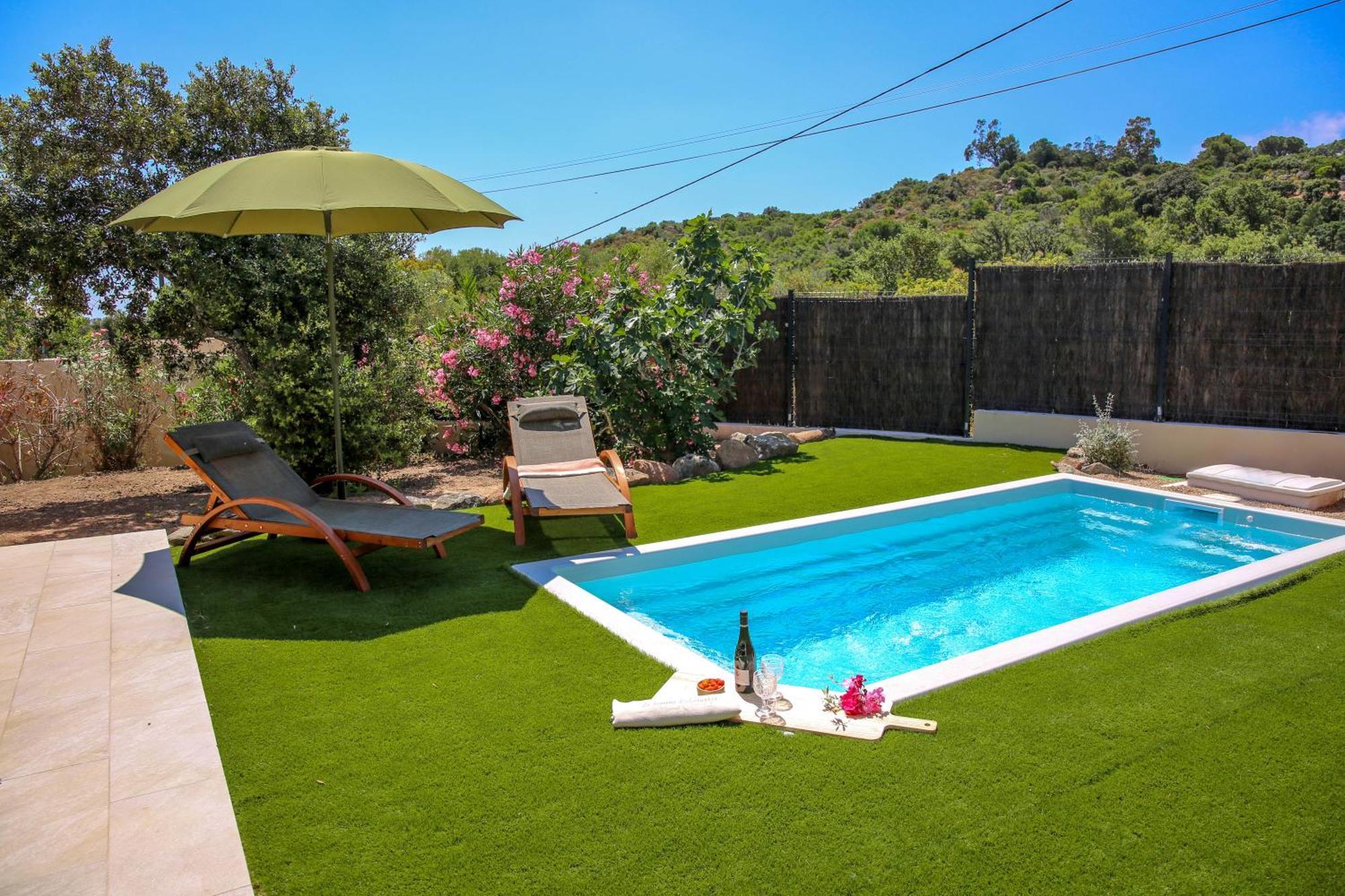 Le Berceau D'Asciaghju Palombaggia - Acces Plage Et Piscine Privee Πόρτο Βέκιο Εξωτερικό φωτογραφία