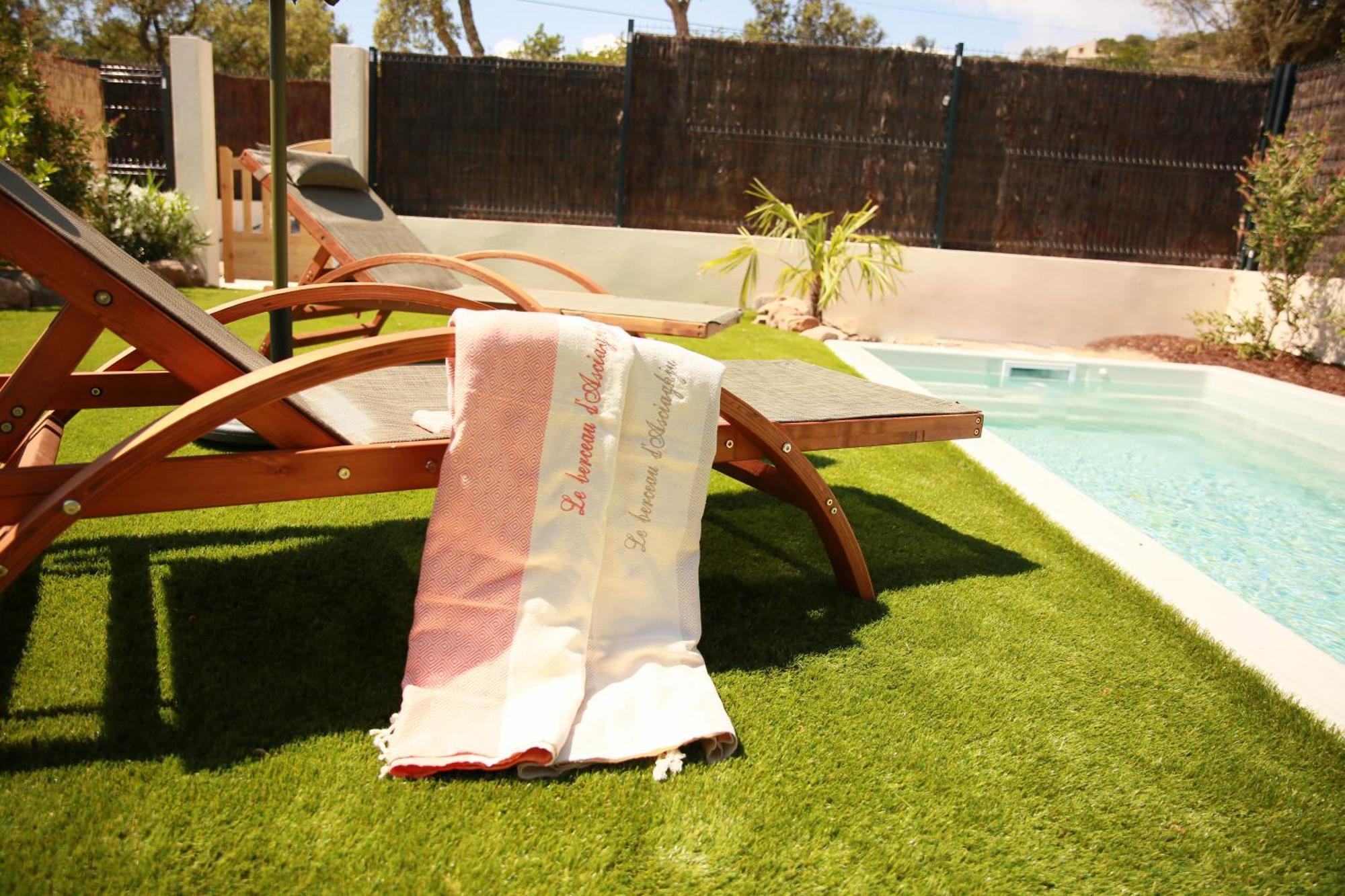 Le Berceau D'Asciaghju Palombaggia - Acces Plage Et Piscine Privee Πόρτο Βέκιο Εξωτερικό φωτογραφία